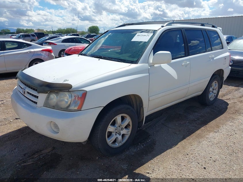 2003 Toyota Highlander V6, Обычный износ, IAAI, VIN JTEHF21A830145095 — фото 2