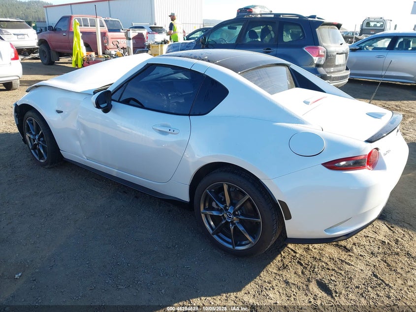 Vin: jm1ndam73k0308886, lot: 46754653, mazda mx-5 miata rf grand touring 20193