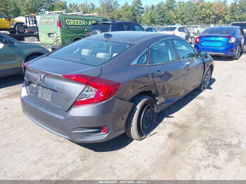 Vin: 2hgfc2f70hh536599, lot: 46754654, honda civic ex 20174