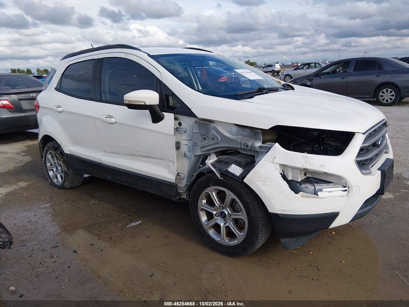 Vin: maj3p1te4jc227428, lot: 46754694, ford ecosport se 20181