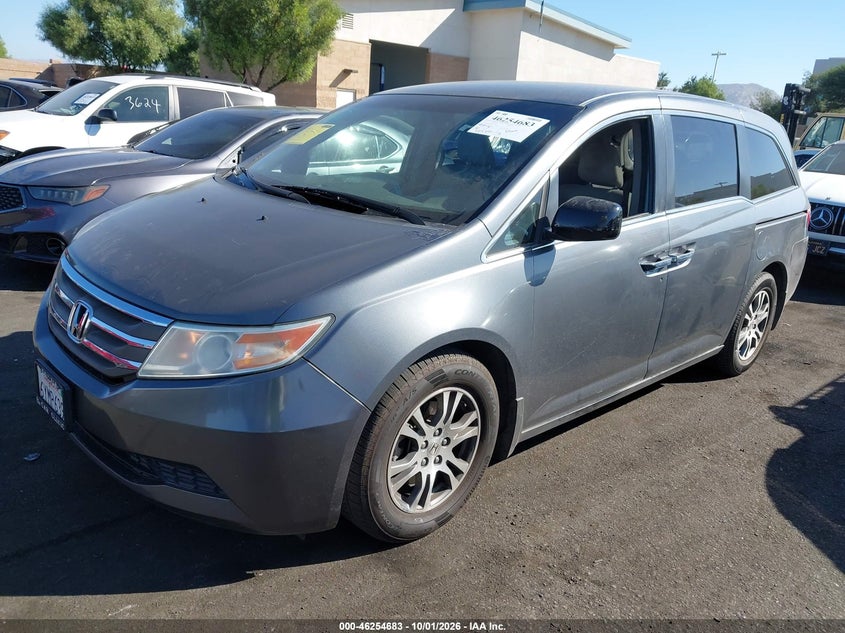 Vin: 5fnrl5h45db027558, lot: 46754709, honda odyssey ex 20132