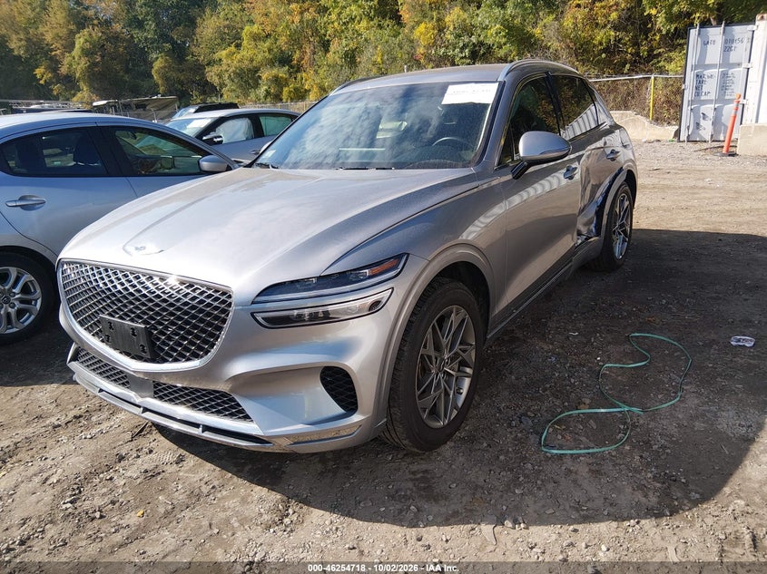 Vin: 5nmmadtb9sh023802, lot: 46754744, genesis gv70 2.5t awd 20252