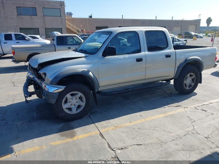2002 Toyota Tacoma Prerunner, Front End, IAAI, VIN 5TEGN92N22Z000372 — photo 2