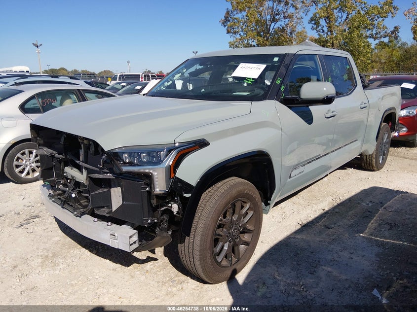 2026 Toyota Tundra Platinum Crewmax 6.5' Bed, All Over, IAAI, VIN 5TFNA5EC5TX057583 — photo 2