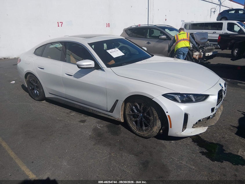 Vin: wby43hd08sfu02297, lot: 46754770, bmw i4 gran coupe xdrive40 2025 img_1