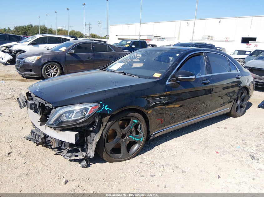Vin: wddug8cb4ea053428, lot: 46754801, mercedes-benz s 550 20142