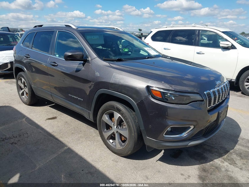Vin: 1c4pjmdxxmd227723, lot: 46754802, jeep cherokee limited 4x4 20211