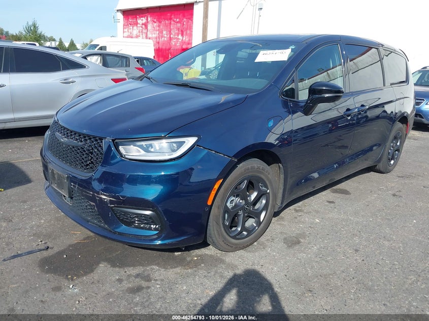 Vin: 2c4rc1s78pr589216, lot: 46754819, chrysler pacifica hybrid limited 20232