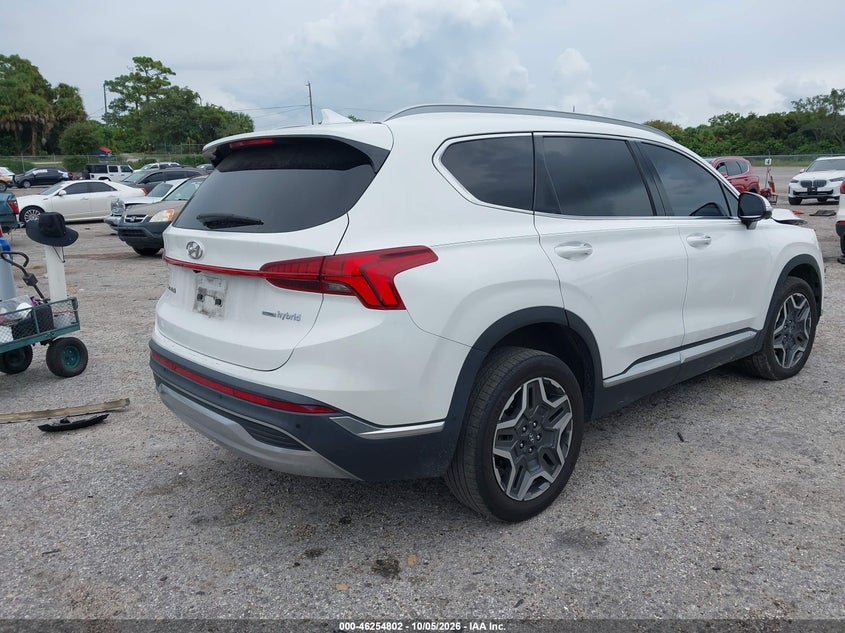 Vin: 5nms5da11ph014668, lot: 46754828, hyundai santa fe hybrid limited 20234