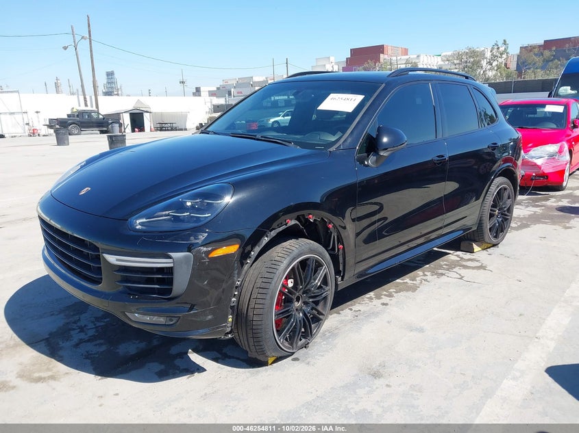 Vin: wp1ad2a28gla76500, lot: 46754837, porsche cayenne gts 20162