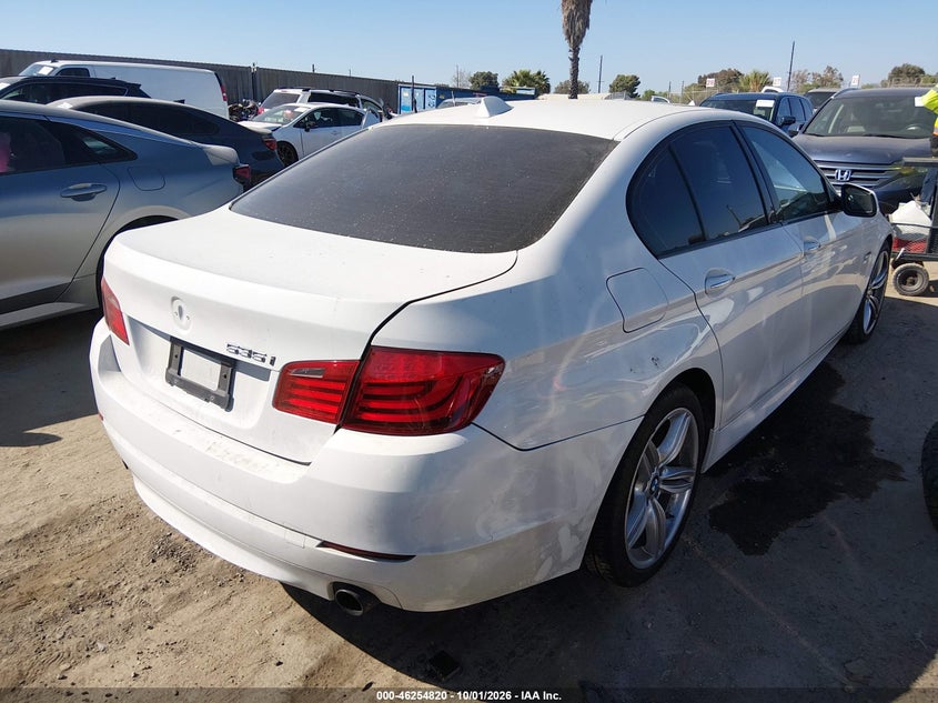 BMW 535I 2013 VIN WBAFR7C53DC818680
