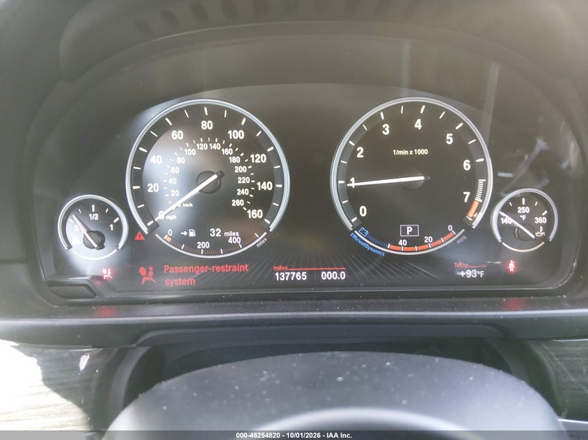 BMW 535I 2013 VIN WBAFR7C53DC818680