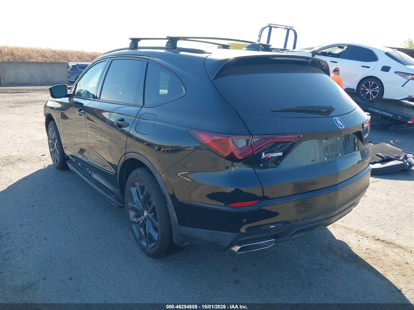 Vin: 5j8ye1h05nl037289, lot: 46754885, acura mdx a-spec package 20223