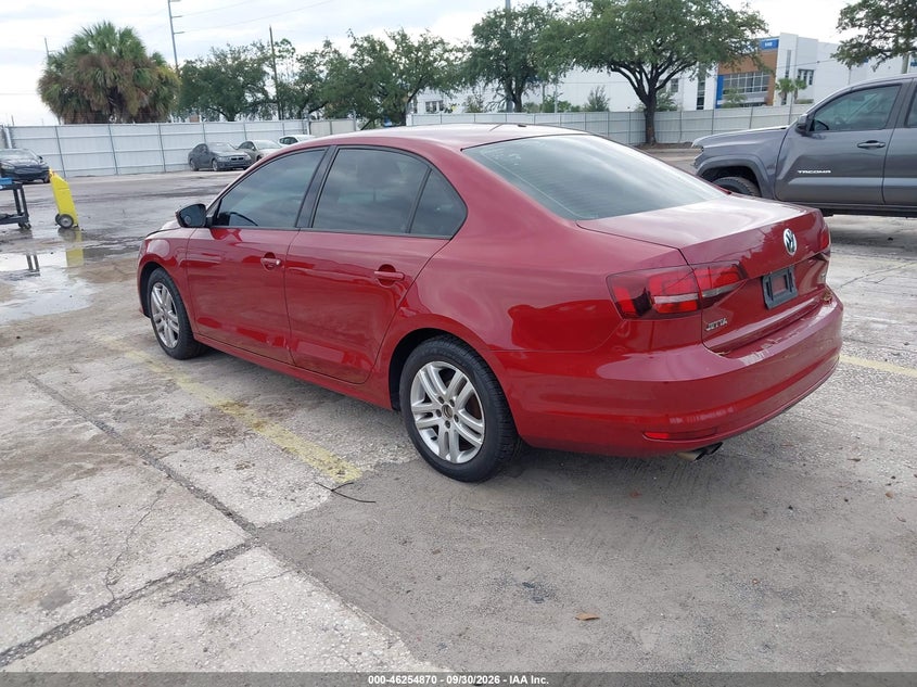 Vin: 3vw2b7ajxjm220566, lot: 46754896, volkswagen jetta 1.4t s 20183