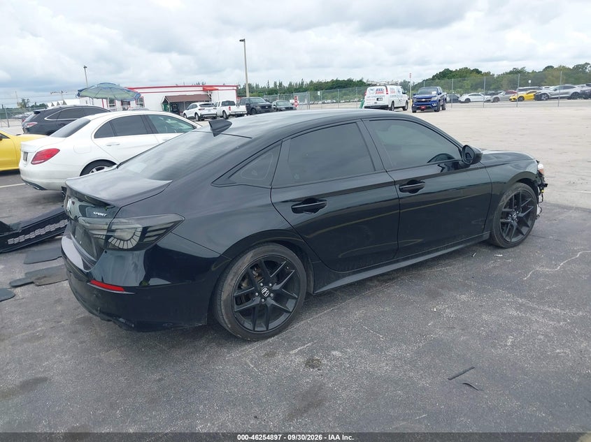 Vin: 2hgfe2f56sh557554, lot: 46754923, honda civic sport 20254