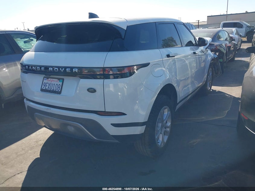 Vin: salzj2fx1ph211913, lot: 46754925, land rover range rover evoque s 20234