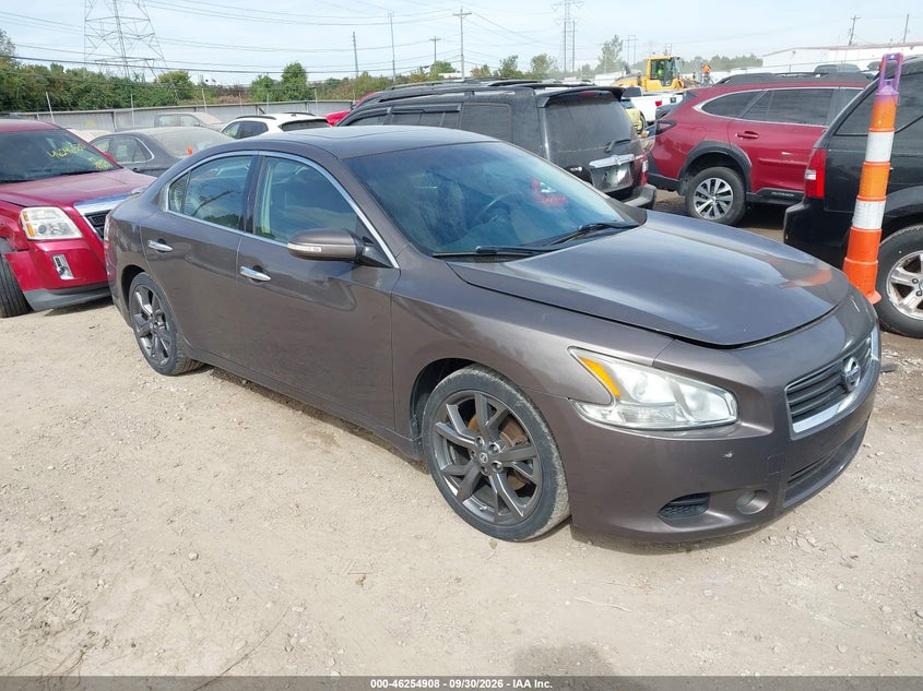 NISSAN MAXIMA 2013 VIN 1N4AA5AP9DC836605