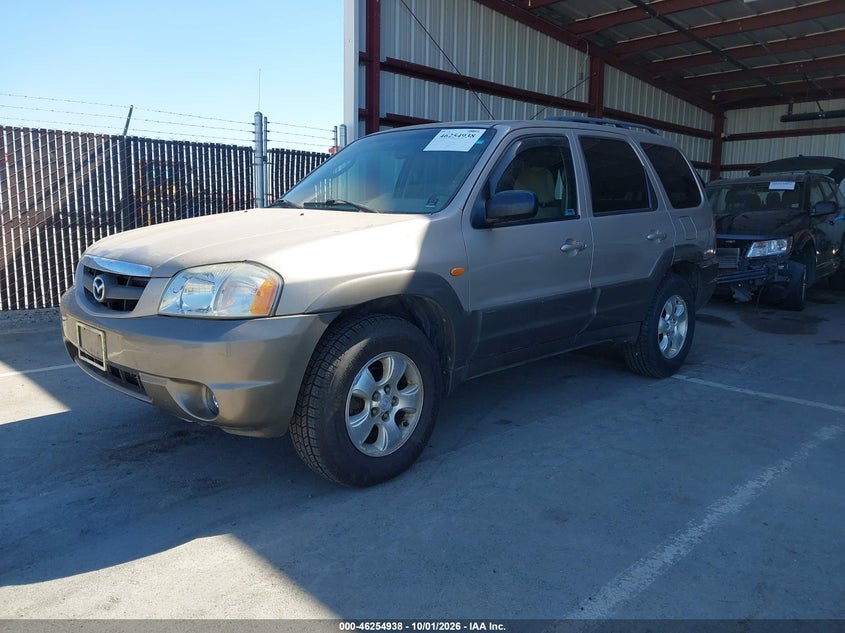 2002 Mazda Tribute Es V6/Lx V6, Normal Wear & Tear, IAAI, VIN 4F2YU08102KM01723 — photo 2