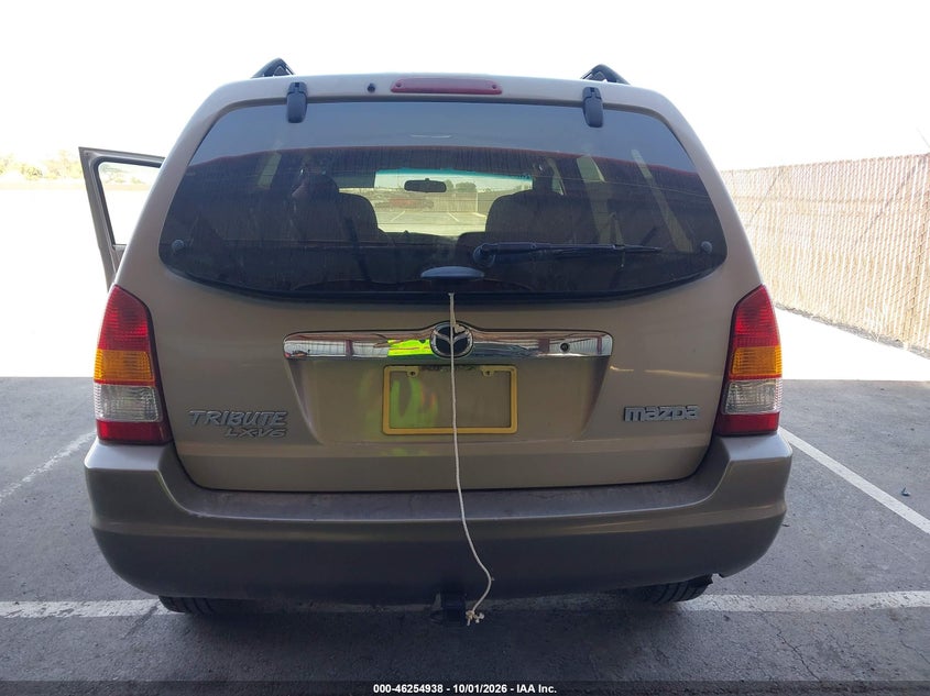 MAZDA TRIBUTE 2002 VIN 4F2YU08102KM01723