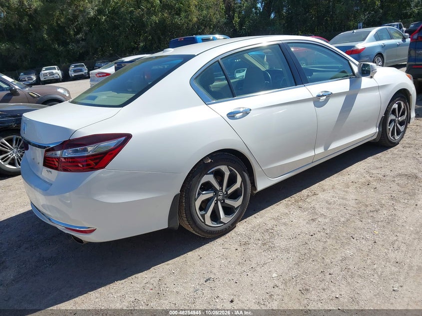 Vin: 1hgcr3f8xha000452, lot: 46754971, honda accord ex-l v6 20174