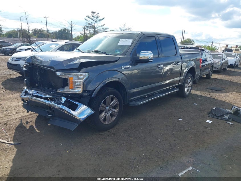 Vin: 1ftew1e50jfe00735, lot: 46754979, ford f-150 lariat 20182