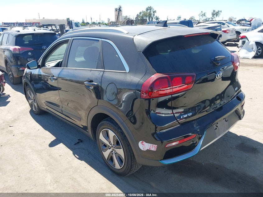 Vin: kndcm3ld1j5163889, lot: 46754983, kia niro plug-in hybrid lx 20183