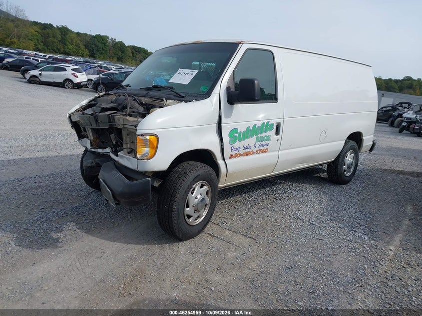FORD E-250 2003 VIN 1FTNE24L13HA23168