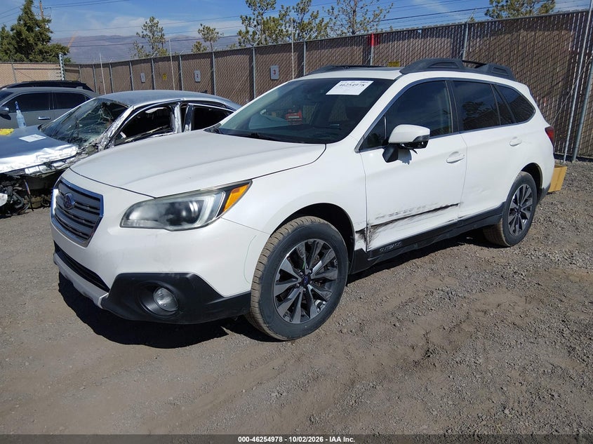 Vin: 4s4bsanc3h3226678, lot: 46755004, subaru outback 2.5i limited 20172