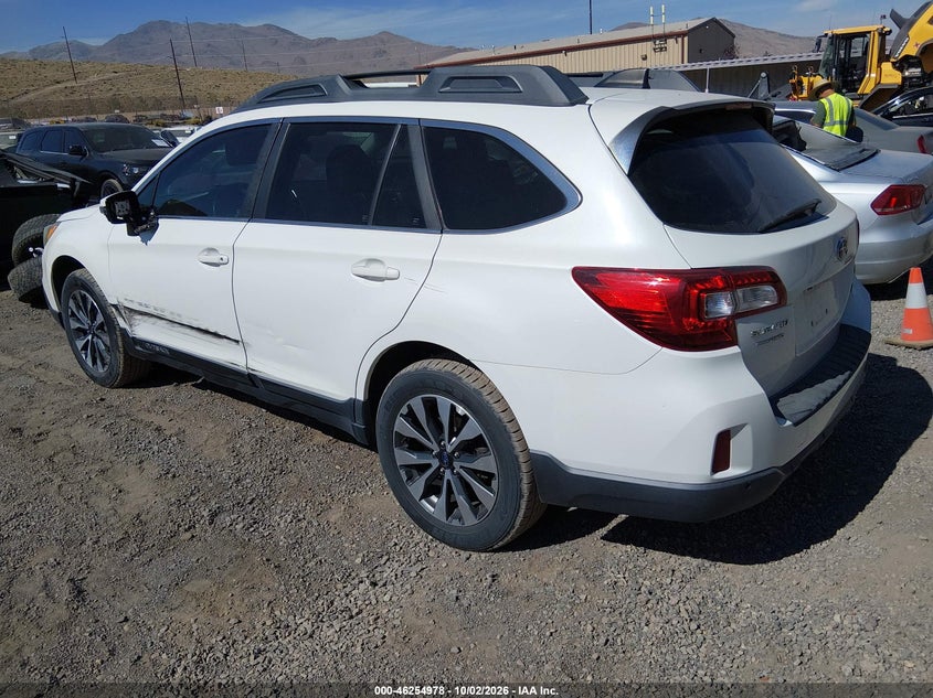 Vin: 4s4bsanc3h3226678, lot: 46755004, subaru outback 2.5i limited 20173