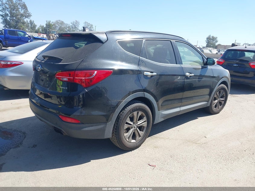 Vin: 5xyzu3lb7eg186700, lot: 46755014, hyundai santa fe sport 2.4l 20144