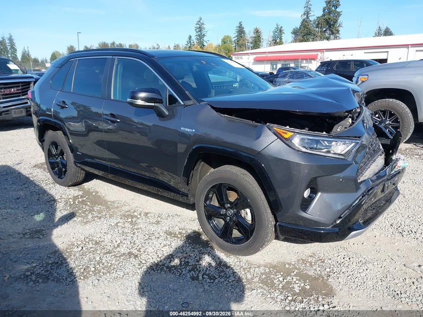 Vin: 4t3e6rfv4mu058125, lot: 46755018, toyota rav4 hybrid xse 20211