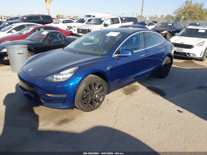 Vin: 5yj3e1eaxkf476167, lot: 46755020, tesla model 3 long range/mid range/standard range/standard range plus 20192