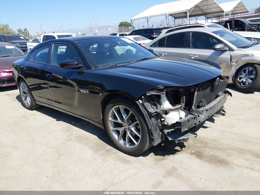 Vin: 2c3cdxbg1nh225510, lot: 46755064, dodge charger sxt rwd 20221