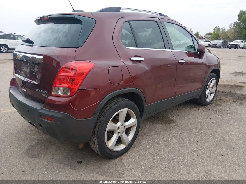 Vin: 3gncjrsb0gl278575, lot: 46755129, chevrolet trax ltz 20164