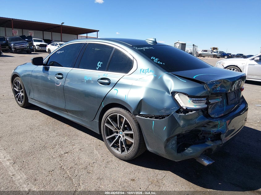 Vin: 3mw5r7j06l8b21027, lot: 46755130, bmw 330i xdrive 20203