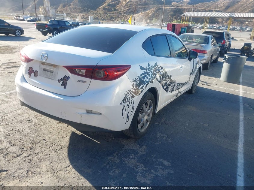 Vin: jm1bm1u78e1138171, lot: 46755183, mazda mazda3 i sport 20144