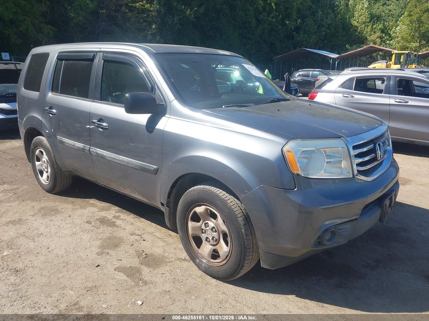 Vin: 5fnyf4h20db028466, lot: 46755187, honda pilot lx 20131