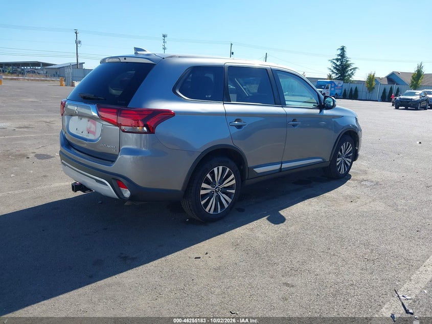 Vin: ja4az3a30kz019869, lot: 46755209, mitsubishi outlander se 20194