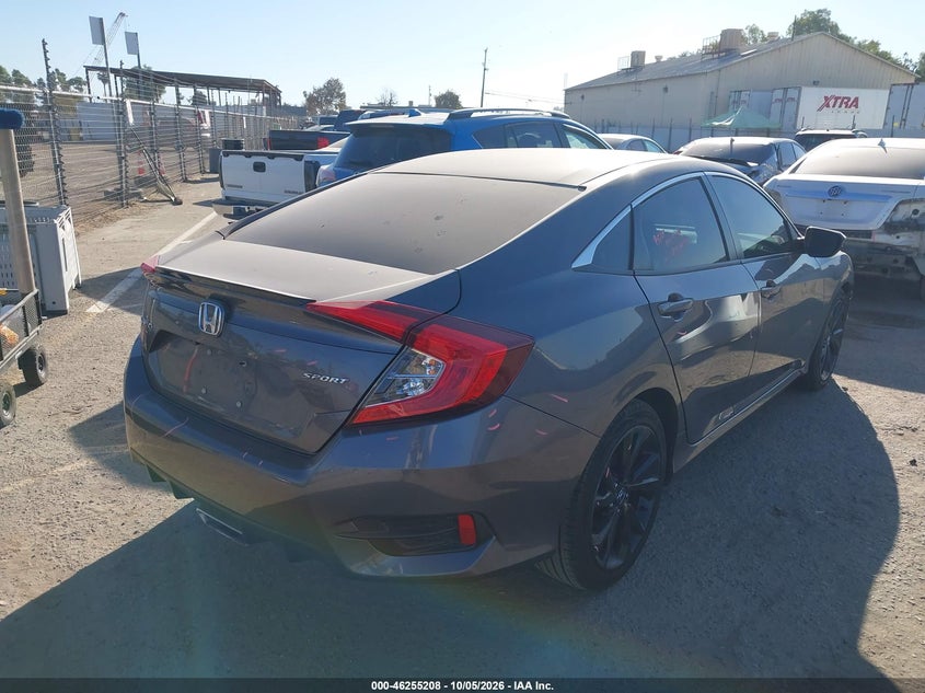 Vin: 19xfc2f85me202615, lot: 46755234, honda civic sport 20214