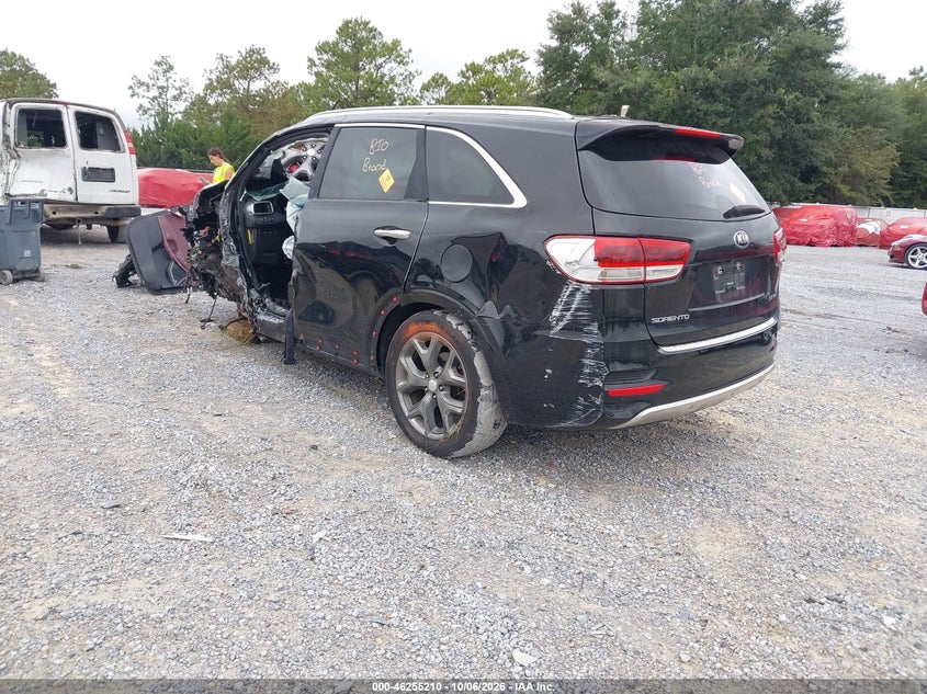 Vin: 5xypk4a5xhg235490, lot: 46755236, kia sorento 3.3l sx 20173