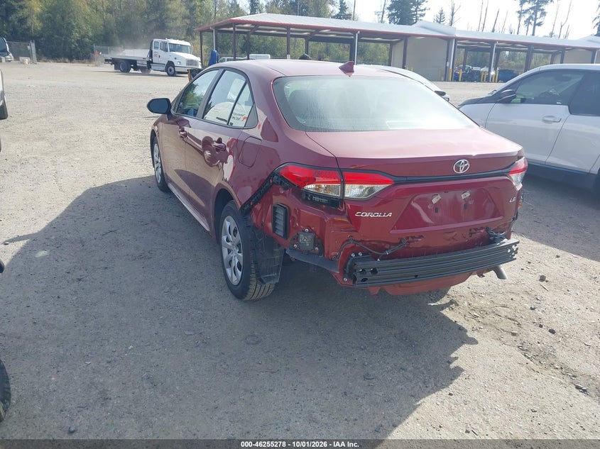 Vin: 5yfb4mde8tp481586, lot: 46755304, toyota corolla le 20263
