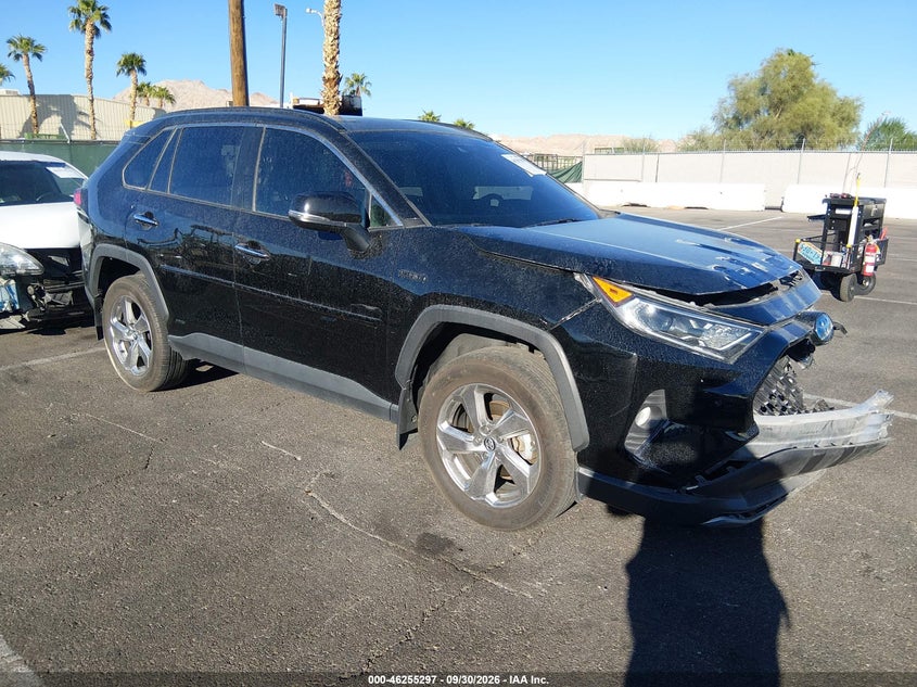 Vin: 2t3dwrfv3lw056490, lot: 46755323, toyota rav4 hybrid limited 20201