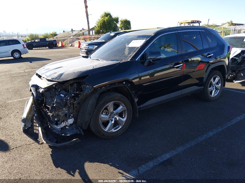 Vin: 2t3dwrfv3lw056490, lot: 46755323, toyota rav4 hybrid limited 20202