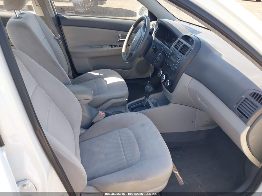 KIA SPECTRA 2009 VIN KNAFE222795644646