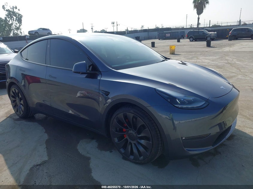 Vin: 7saygdef4pf921445, lot: 46755396, tesla model y performance dual motor all-wheel drive 2023 img_1