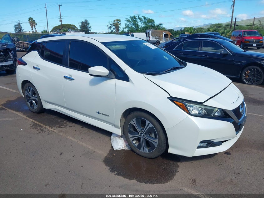 Vin: 1n4az1cp1jc305537, lot: 46755412, nissan leaf sv 2018 img_1