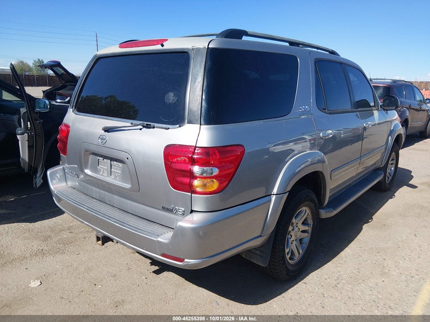 TOYOTA SEQUOIA 2004 VIN 5TDZT34A34S231559