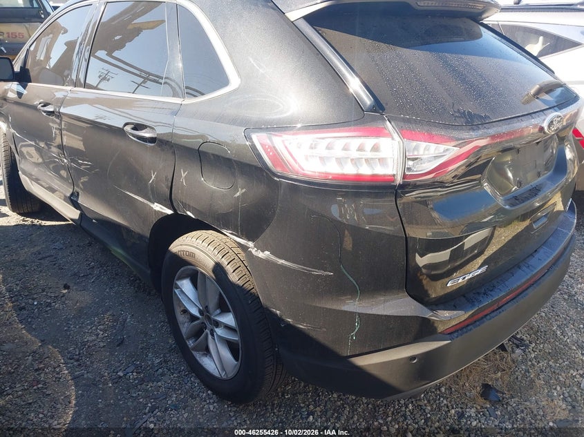 Vin: 2fmtk4j91fbc30760, lot: 46755452, ford edge sel 20153