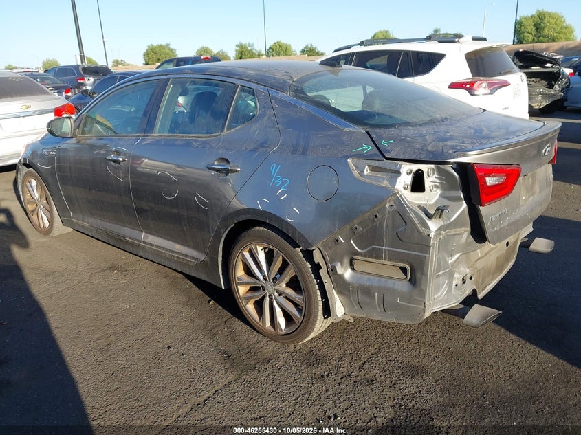 Vin: 5xxgr4a68eg286698, lot: 46755456, kia optima sxl turbo 20143