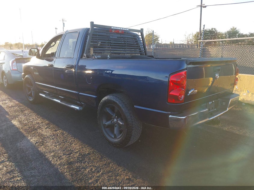 DODGE RAM 1500 2008 VIN 1D7HA18238J155889